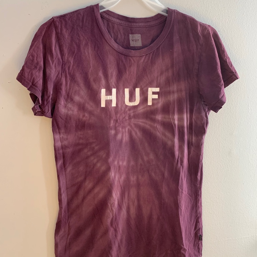 Vans & HUF worn T-shirt